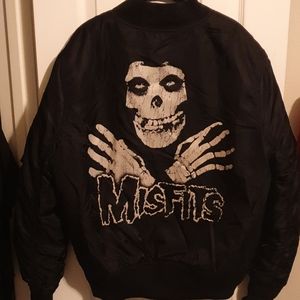 Hm Mens Misfits Bomber Jacket 